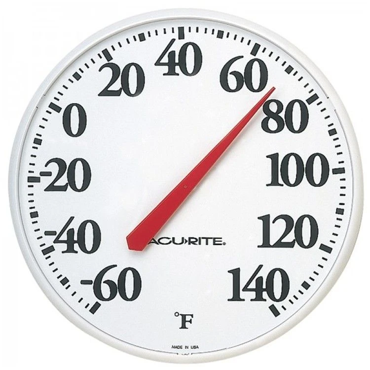 12.5" Wall Thermometer 1 12.5" Wall Thermometer