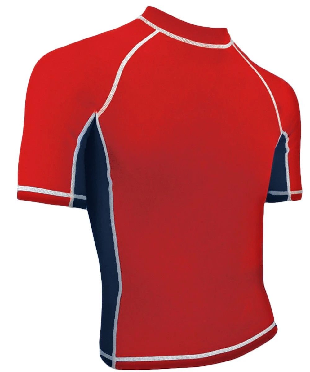 RISE Solid Short Sleeve Splice Rashguard 1 RISE Solid Short Sleeve Splice Rashguard