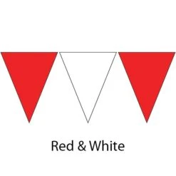 Kiefer Plastic Flags - 100 Ft. (Pair) 16 Kiefer Plastic Flags - 100 Ft. (Pair) -The Ocean Motion 600120 red wht 2