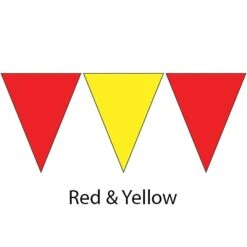 Kiefer Plastic Flags - 100 Ft. (Pair) 18 Kiefer Plastic Flags - 100 Ft. (Pair) -The Ocean Motion 600120 red ylw 2