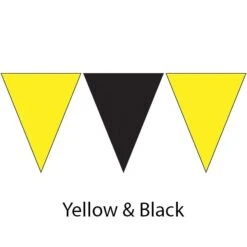 Kiefer Plastic Flags - 100 Ft. (Pair) 19 Kiefer Plastic Flags - 100 Ft. (Pair) -The Ocean Motion 600120 ylw blk 2