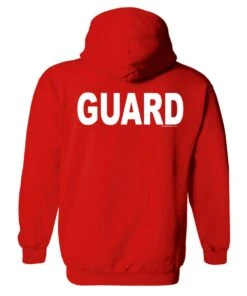 Guard Hooded Sweatshirt 5 Guard Hooded Sweatshirt -The Ocean Motion 605hcl red back 1