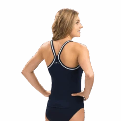 Dolfin Solid Tankini Top -The Ocean Motion 6584cn2 edited