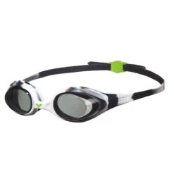 Arena Spider Jr. Goggle 13 Arena Spider Jr. Goggle -The Ocean Motion 92338 black white clear side