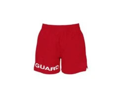 Kiefer 4-Way Stretch Unisex Lifeguard Deck Short 7 Kiefer 4-Way Stretch Unisex Lifeguard Deck Short -The Ocean Motion 939200 guard red new edit