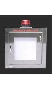 Stainless Steel Wall Mount AED Cabinet W/Alarm