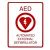 Flat AED Wall Sign