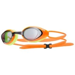 TYR Blackhawk Racing Goggles -The Ocean Motion lgbh orange smoke 1