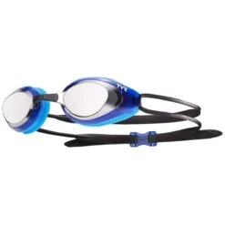 TYR Black Hawk Racing Mirrored Goggles 11 TYR Black Hawk Racing Mirrored Goggles -The Ocean Motion lgbhm silver blue 1
