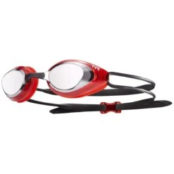 TYR Black Hawk Racing Mirrored Goggles 12 TYR Black Hawk Racing Mirrored Goggles -The Ocean Motion lgbhm silver red 1