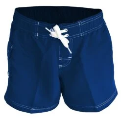 RISE Solid Female Flex Short 9 RISE Solid Female Flex Short -The Ocean Motion lgs33s navy front