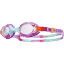 TYR Kid's Swimple Tie Dye Goggle 13 TYR Kid's Swimple Tie Dye Goggle -The Ocean Motion lgswtd clear pink mint