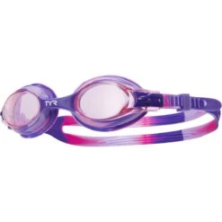 TYR Kid's Swimple Tie Dye Goggle 16 TYR Kid's Swimple Tie Dye Goggle -The Ocean Motion lgswtd pink purple