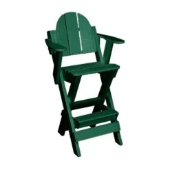 Lifeguard Chair-With Arms -The Ocean Motion lifeguard chair with arms green