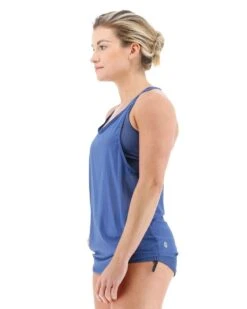 TYR Solid Madison 2 In 1 Tank -The Ocean Motion tmaso7a solid madison 2in1 tank slate 1 4