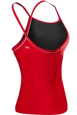 TYR Guard Women's Durafast One Tankini Top 7 TYR Guard Women's Durafast One Tankini Top -The Ocean Motion tmgu7ar back
