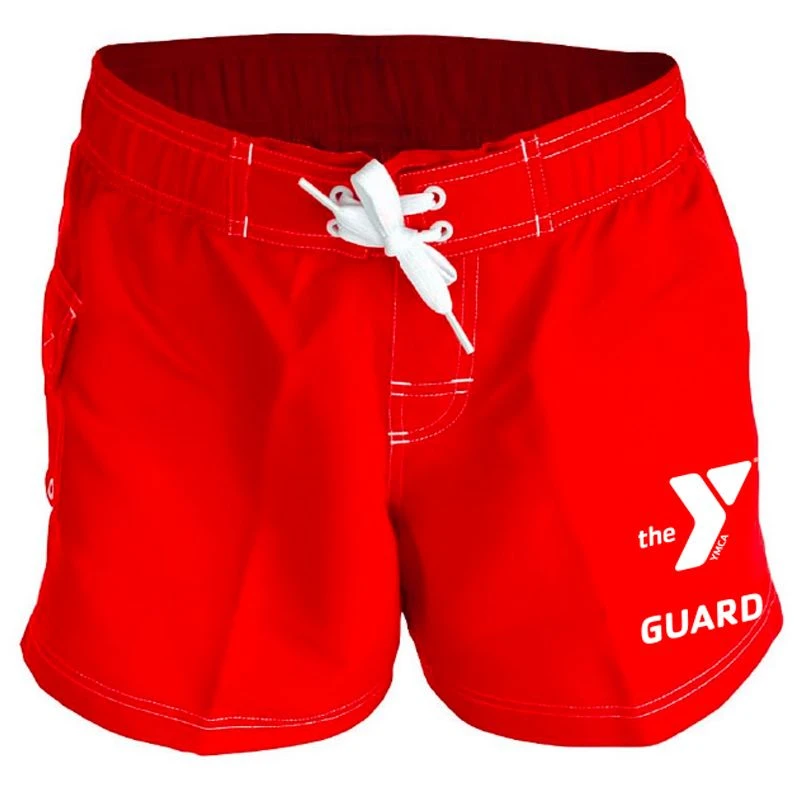 YMCA Guard Female 5" Inseam Poly Short 1 YMCA Guard Female 5" Inseam Poly Short