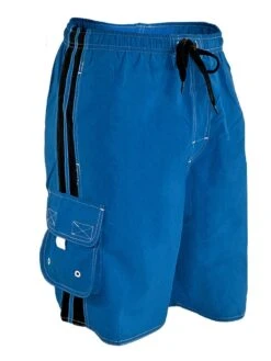 YMCA Splice Board Short 11 YMCA Splice Board Short -The Ocean Motion ymcalgs45 front right royal black